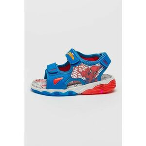Sandale cu velcro si lumini Spider-man imagine