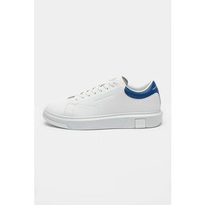 Pantofi sport din piele cu model uni imagine