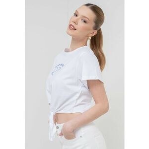 Tricou crop de bumbac organic Cami imagine