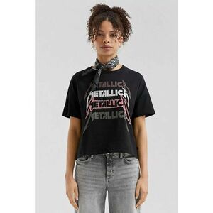 Tricou din bumbac cu imprimeu Metallica imagine
