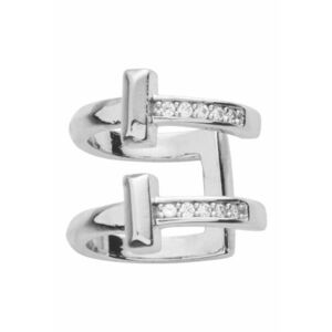 Cercel cuff cu cristale imagine