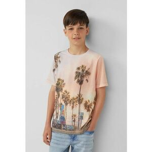 Camasa regular fit cu imprimeu tropical imagine