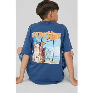 Tricou lejer cu imprimeu grafic pe spate imagine