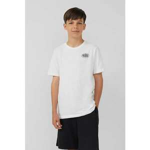 Tricou de bumbac cu imprimeu pe spate imagine