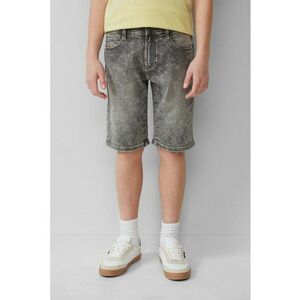 Pantaloni scurti din denim cu aspect decolorat imagine