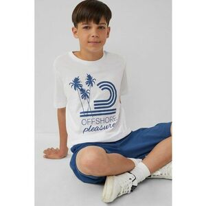 Tricou de bumbac cu design grafic imagine