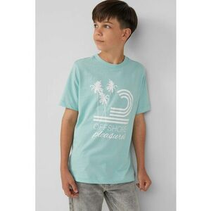 Tricou de bumbac cu design grafic imagine