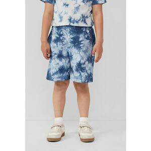 Pantaloni scurti din bumbac cu model tie-dye imagine