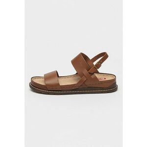 Sandale slingback de piele imagine