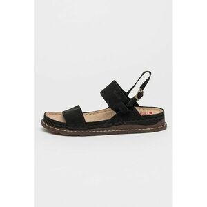 Sandale slingback de piele intoarsa imagine