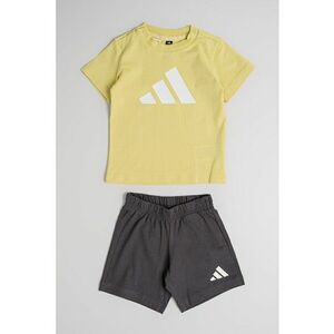 Set de pantaloni scurti si tricou cu imprimeu logo imagine