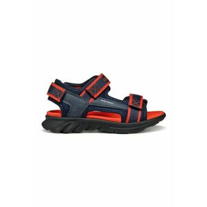 Sandale de piele ecologica si material textil cu velcro imagine