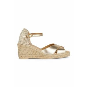 Espadrile de piele cu bareta pe glezna imagine