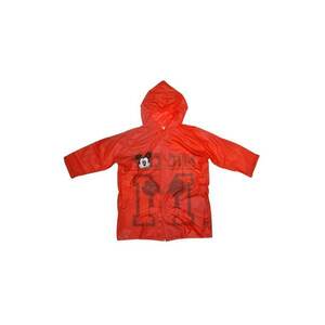 Pelerina de ploaie - Mickey Mouse - gluga - rosu - 100% clorura de polivinil - pentru copii 4-5 ani - imagine