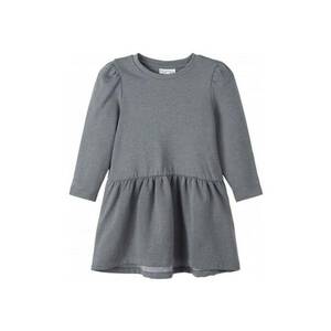 Rochie hanorac fete gri - bumbac/poliester - imagine