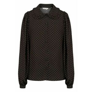Camasa dama - Viscoza - Negru/Alb - imagine