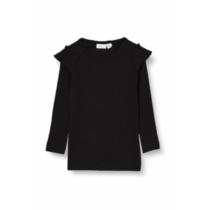 Bluza fete - Bumbac/Modal - Negru imagine