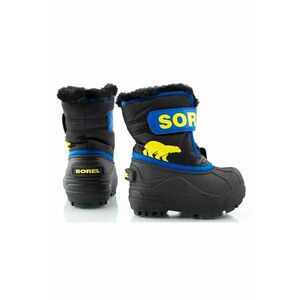 Ghete de iarna model Snow Commander - negru - marimea 22 EU - cu prindere tip velcro imagine