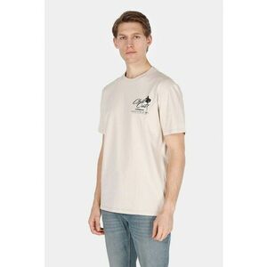 Tricou cu imprimeu grafic si model text imagine