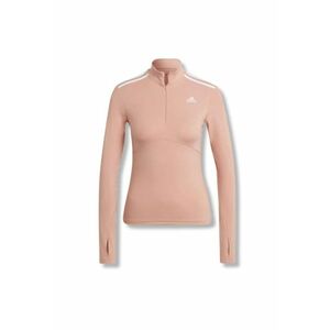 Bluza sport femei - Hyperglam - roz - respirabil - cu fermoar 1/4 - maneca lunga - poliester/elastan - imagine