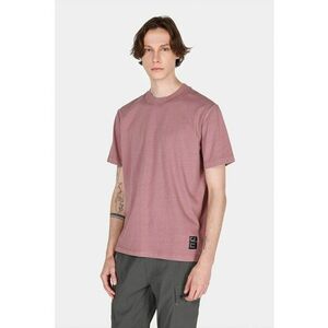 Tricou cu decolteu la baza gatului si model uni imagine