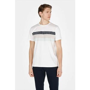 Tricou din bumbac cu decolteu la baza gatului CL1073843 imagine