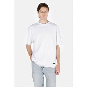 Tricou din bumbac cu maneci cazute imagine