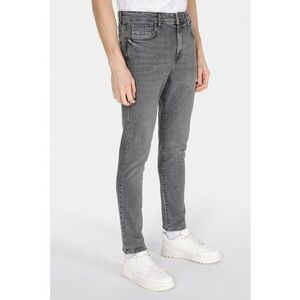 Blugi skinny cu aspect decolorat imagine