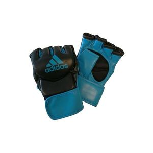 Manusi sport - Poliuretan / Poliester - Pentru MMA - Negru / Albastru - imagine