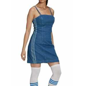 Rochie de dama bumbac - albastru - imagine