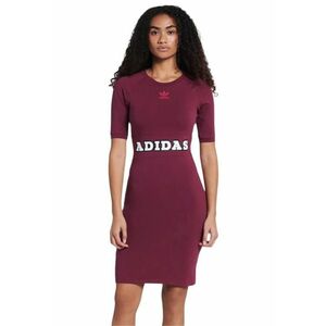 Rochie sport bumbac/elastan - visiniu - imagine