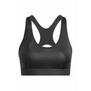 Bustiera sport poliester - negru - imagine