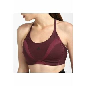 Bustiera sport poliester/elastan - visiniu - imagine