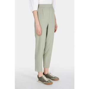Pantaloni crop cu talie inalta imagine