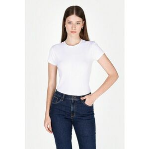 Tricou slim fit din amestec de bumbac imagine