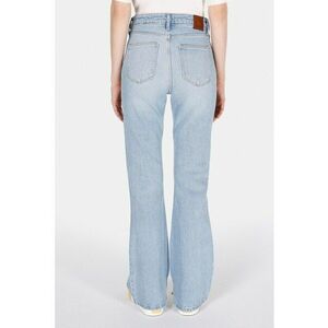 Blugi bootcut cu talie inalta imagine
