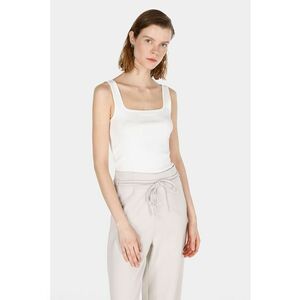 Top slim-fit cu model uni imagine
