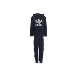 Set hanorac si pantaloni albastru marin - 100% bumbac - pentru copii 4-5 ani - imagine