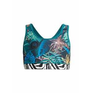 Bluza sport 152 - multicolor - poliester reciclat - elastan - pentru fete - set - imagine
