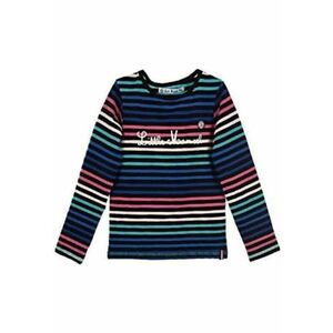 Bluza pentru fetite bumbac/elastan - multicolor - imagine
