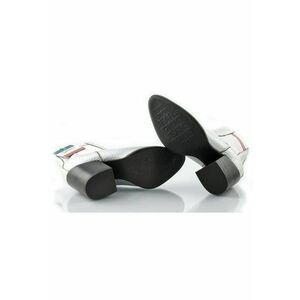Ghete dama - Piele - Argintiu - imagine