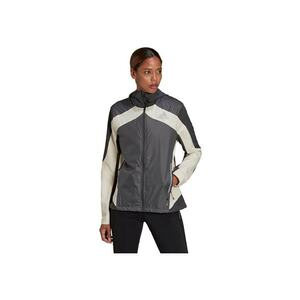 Jacheta dama Marathon - gri - XS - cu gluga - material respirabil imagine