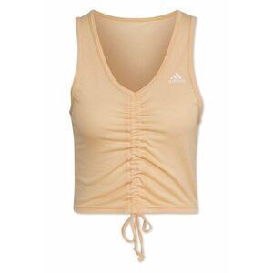 Top sport fara maneci - portocaliu - material usor - pentru alergare si drumetii - set pentru femei - imagine
