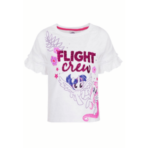 Tricou copii - Alb - Bumbac imagine