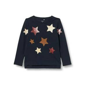 Bluza fete - Bumbac/Elastan - Bleumarin - imagine