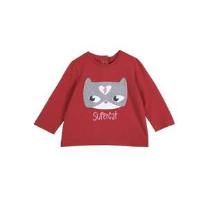 Bluza fete - Bumbac - Rosu imagine