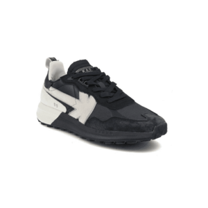 Pantofi sport barbati - Piele naturala/Textil - Multicolor imagine