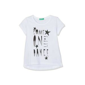 Tricou fete - Bumbac - Alb imagine