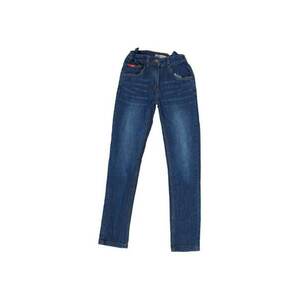 Blugi pentru fete - Bumbac/Elastan - Bleumarin - imagine