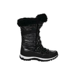 Botine dama Kardron II - impermeabile - negru - material sintetic - talpa cauciuc imagine